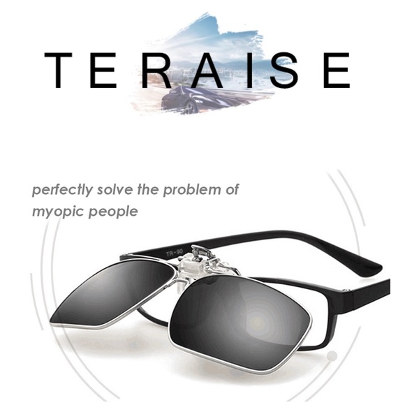 ERAISE Polarized Clip-on Sunglasses - Picture 3 of 7